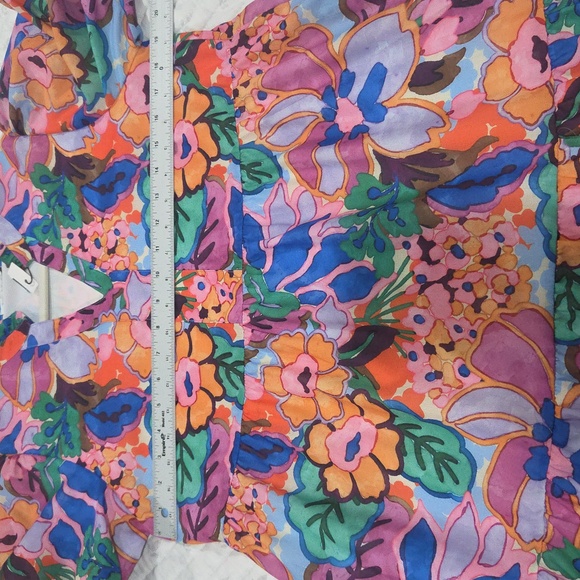 THML Beautiful, Floral, Tiered Dress. Lined. Excellent Condition!🌺🏵🌸🌼Medium - Picture 13 of 15